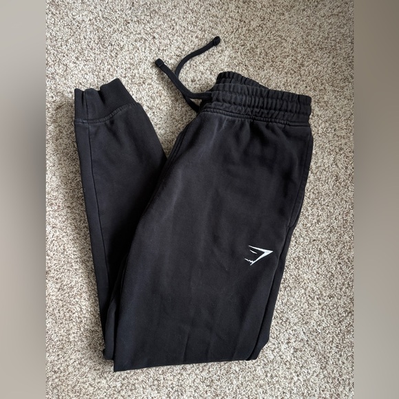 GYMSHARK Training Fleece Joggers Women’s Black Size Small - Picture 11 of 11